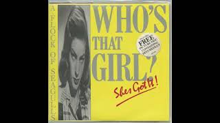 A Flock Of Seagulls .- Who's that girl (She's got it). (1986. Vinilo)