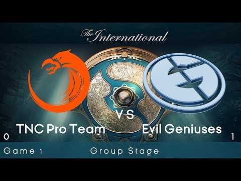 TNC vs Evil Geniuses The International TI7 2017 Group Stage Dota 2 Highlights