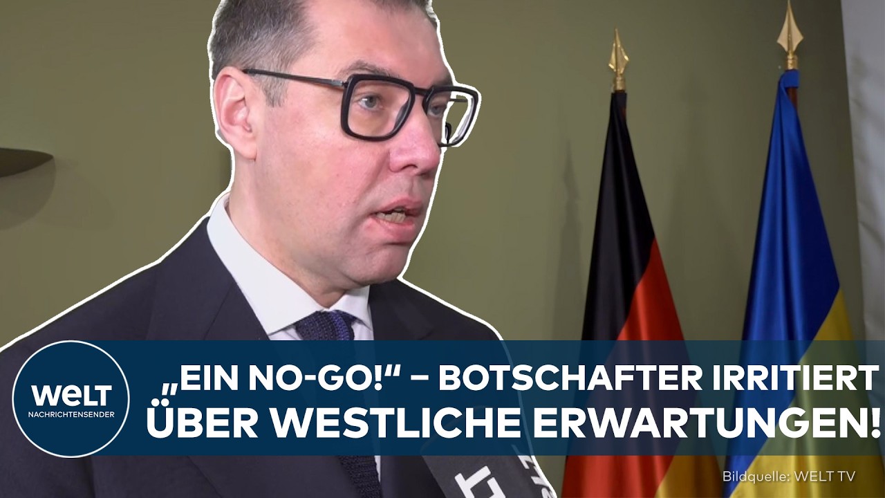 UKRAINE-KRIEG: „Ein No-Go!“ – Botschafter Makeiev irritiert über westliche Erwartungen!