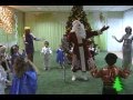 Игра и танец с Дедом Морозом в детском саду 