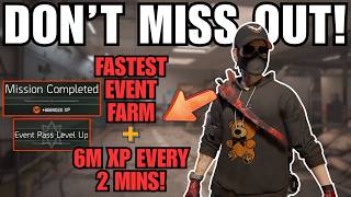 The Division 2 | BEST EVENT PASS FARM! | 6.5 M XP, 10 GE Stars and Half an Event Level Every 2 Mins!