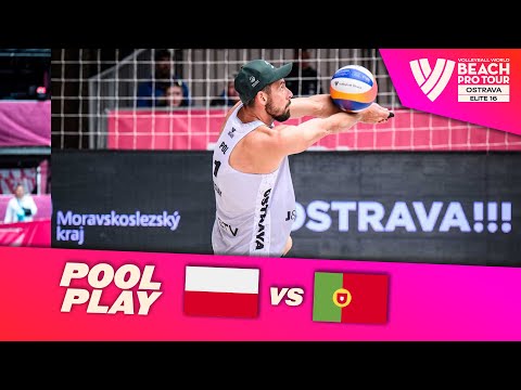 Losiak/Bryl vs. Pedrosa/Campos - Pool Play Highlights | Ostrava 2025 #beachprotour