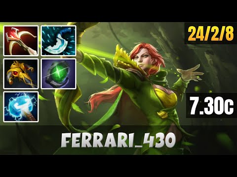 Ferrari 430 | Windranger Mid | Dota 2 Pro Gameplay - Patche 7.30c