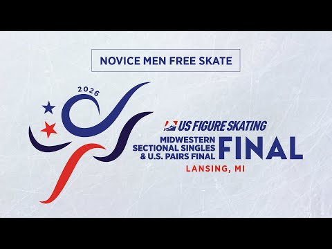 Novice Men Free Skate | 2026 Midwestern Sectional Singles Final