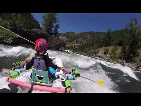 Rafting Jackson Hole 9yr Old Rows Snake River