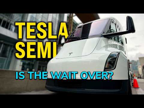 Tesla Semi in Nashville Full Inside Look