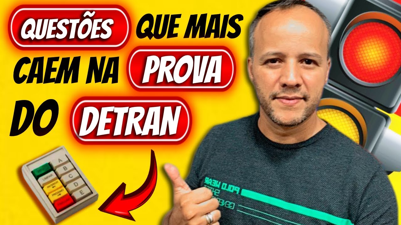 LEGISLAÇÃO DE TRÂNSITO  SIMULADO DE 30 QUESTÕES DO DETRAN 2024  REVISÃO DE PROVA DO DETRAN 2024