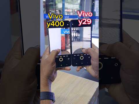 Vivo Y400 Vs Vivo Y29 Wide Camera Zooming Test