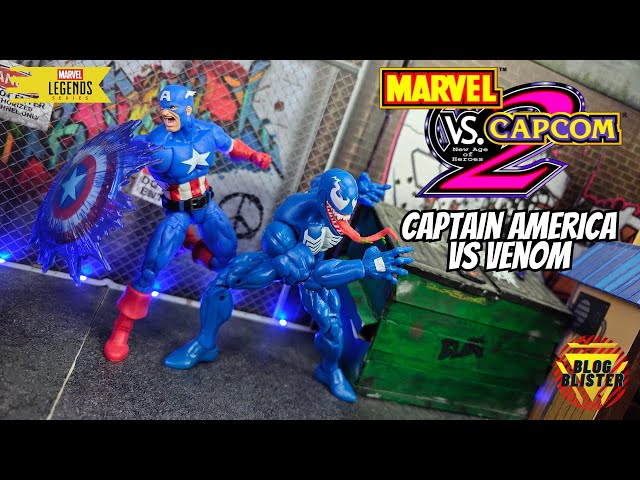 Vídeo relacionado con Marvel Legends Series Gamerverse, Capitán América vs. Venom, Figuras de acción coleccionables