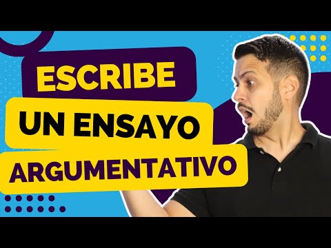 How to write an argumentative essay: step by step