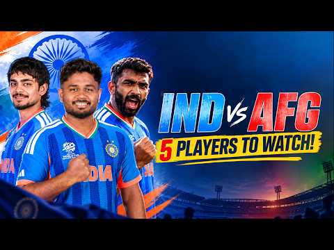 IND vs AFG: 5 Indian Players Who Can Change the Series! 🔥