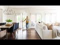 Two Day Home Transformation Coastal Traditional Remodel With Functional Flow