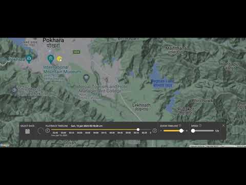 ATR 72 500 YetiAirlines KTM to PKR Crash Analytics | P-01