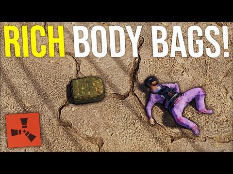 LUCKIEST FIND STACKED BODY BAGS FULL OF EASY LOOT! - Rust DUO Survival Gameplay (S6-E6 - Finale)
