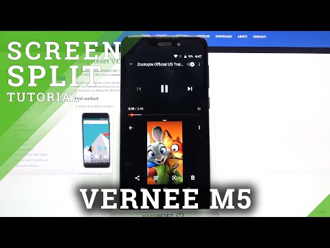 How to Enter Split Screen in VERNEE M5 – Android Multitasking View