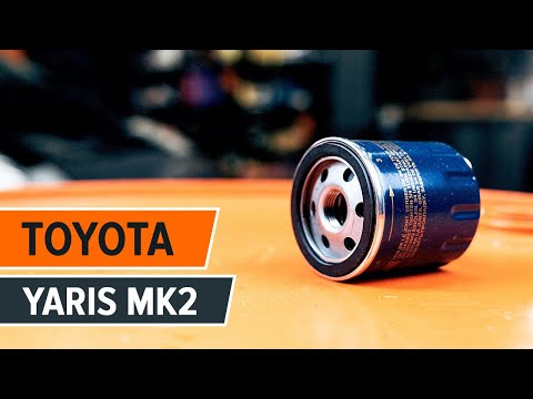 Kako zamenjati oljni filter in motorna olja na TOYOTA YARIS Mk2 [VIDEO VODNIK AUTODOC]