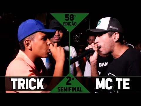 Trick vs Mc Te [2° SEMIFINAL] - 58° BATALHA DO CÉU