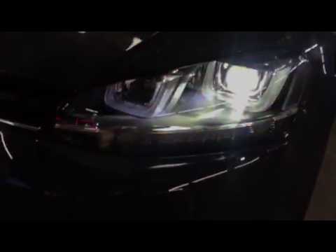 HE-VW-010-S Golf 7 雙U大燈總成-流水款-銀線款