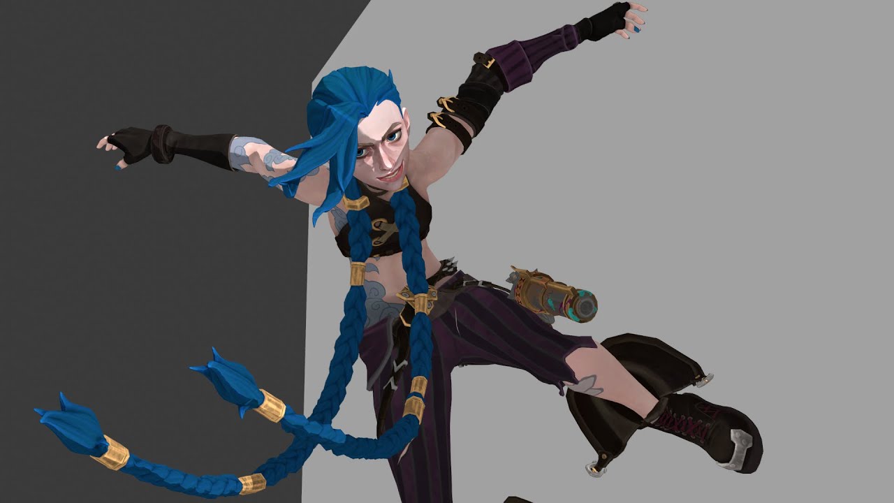 Jinx Character Animation Test