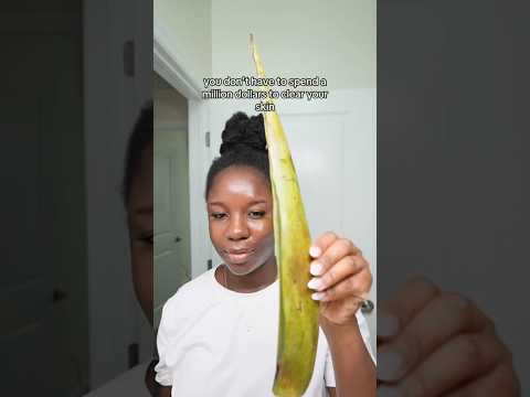 Aloe Vera Gesichtsmaske #Hautpflege #AloeVera