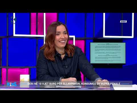 Deri në 10 vjet burg për Sllamnikun, konsumoj dy vepra penale