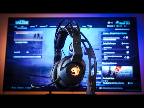 ROCCAT ELO 7.1 AIR Wireless RGB Gaming Headset For PS5, XBOX Series X & PC