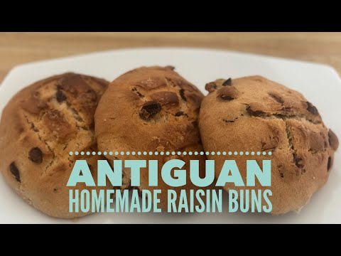 Step-by-Step Guide Authentic Antiguan Homemade Raisin Buns Recipe @fifitours