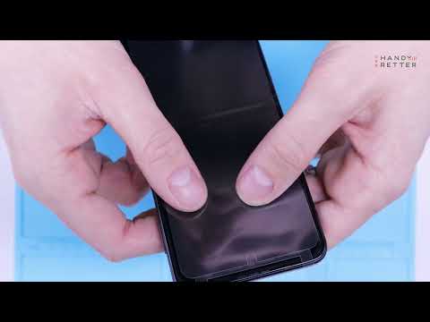 Samsung Galaxy Z Flip 3 - Folie löst sich ab / Wir installieren eine neue original Folie