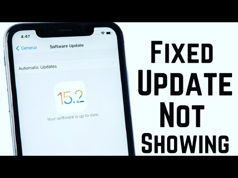 Fix IOS 15.2 Beta 3 Not-Showing Up On My iPhone - How To Fix iOS/OS UpDate Is Missing From iPhone