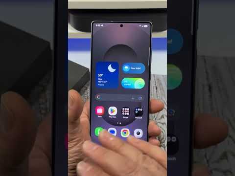 Samsung Galaxy S25 Ultra basic setup out of the box home screen
