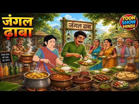 गरीब मां का जंगल ढाबा | Jangal Dhaba | Hindi Kahaniya | ToonShow Hindi