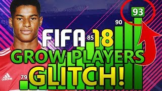 FIFA 18 PLAYER FAST GROWTH CHEAT (GLITCH?!) | FIFA 18 TIPS AND TRICKS!