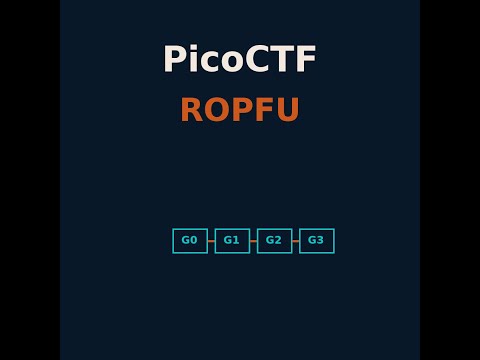 PicoCTF ropfu Binary Exploitation challenge walkthrough - ret2shellcode (jop)