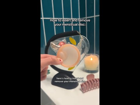 How to Insert & Remove a Menstrual Disc