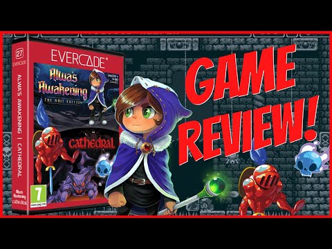 Evercade Alwa's Awakening & Cathedral Review!  It's Awesome!