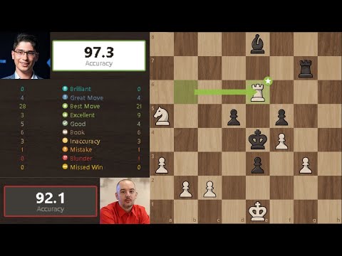 Alireza Firouzja beats Dimitrios Mastrovasilis | France VS Greece | European TeamChess Championship