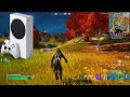 Fortnite Xbox Series S Gameplay (No Commentary)