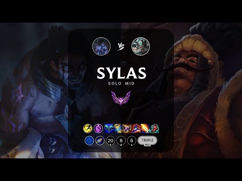 Sylas Mid vs Tryndamere - EUW Master Patch 13.20