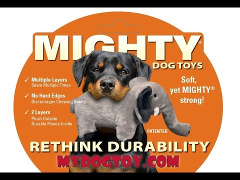 Tuffy MIGHTY TOY BALL Medium Blue 10cm - Tuff Scale 10 (1 Squeaker)