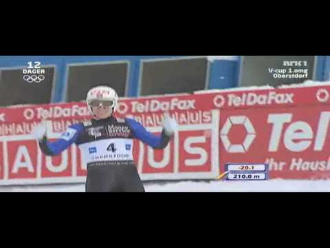 Vegard-Haukoe Sklett Oberstdorf 210m Sunday 31. 2010.mov