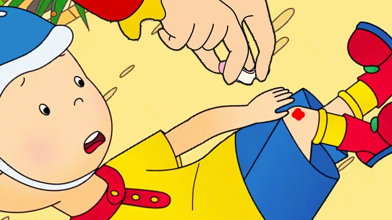 Caillou Falls down | Funny Animated Caillou Videos For Kids | Videos For Kids