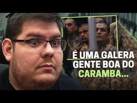 CASIMIRO REAGE: A PRISÃO MAIS SEGURA DO MUNDO - CECOT (SÓ OS MAIS PERVERSOS) | Cortes do Casimito