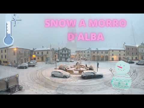 SNOW A MORRO D'ALBA, Video girato con stabilizzatore dji om 5