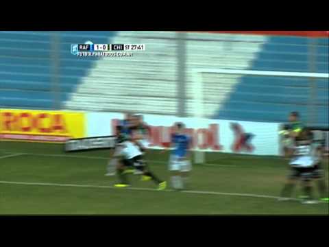 Gol de González. Rafaela 2 - Chicago 0. Fecha 15. Primera División 2015. FPT.