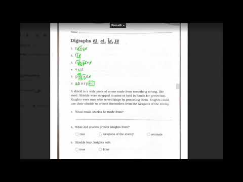 Phonics Lesson 117 (worksheet)