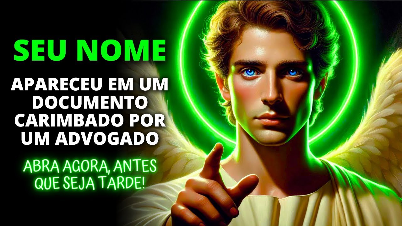 😨 ATENÇÃO! SEU NOME APARECEU EM UM DOCUMENTO CARIMBADO POR UM ADVOGADO! ✨ Mensagem dos Anjos