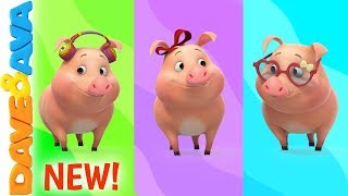 Dave and Ava - This Little Piggie - Colours gameplay video by SMatheson, 3:52 duration