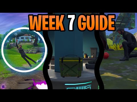 Fortnite Season 6 Week 7 Challenges Guide | Skydive Through Floating Rings | Search 7 Ammo Boxes