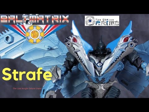 VIDEO REVIEW: Transformers The Last Knight Deluxe Class STRAFE