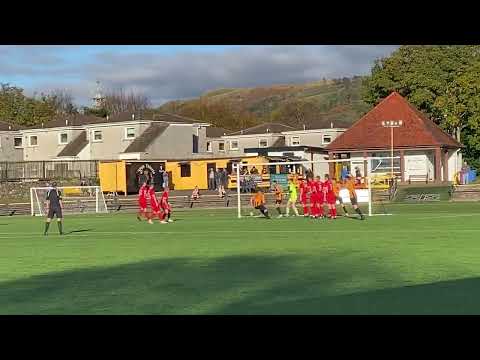 Largs Thistle goal v Wishaw